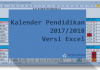 kalender pendidikan 2017/2018