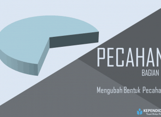 mengubah pecahan