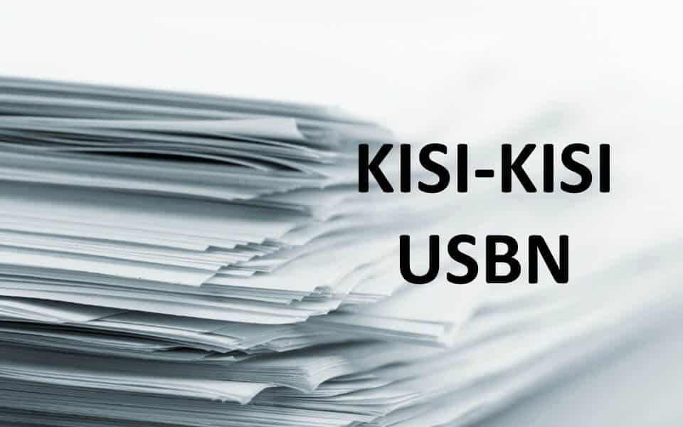 Download Kisi-Kisi USBN SD